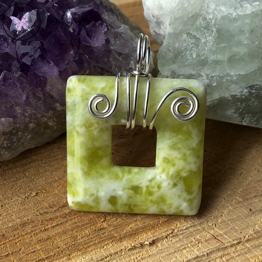 Jade Donut Pendant
